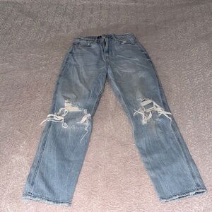 Women’s Hollister Light Blue Distressed Jeans